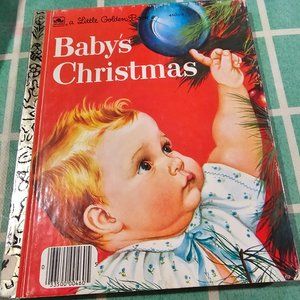 Vintage Little golden book Baby's Christmas